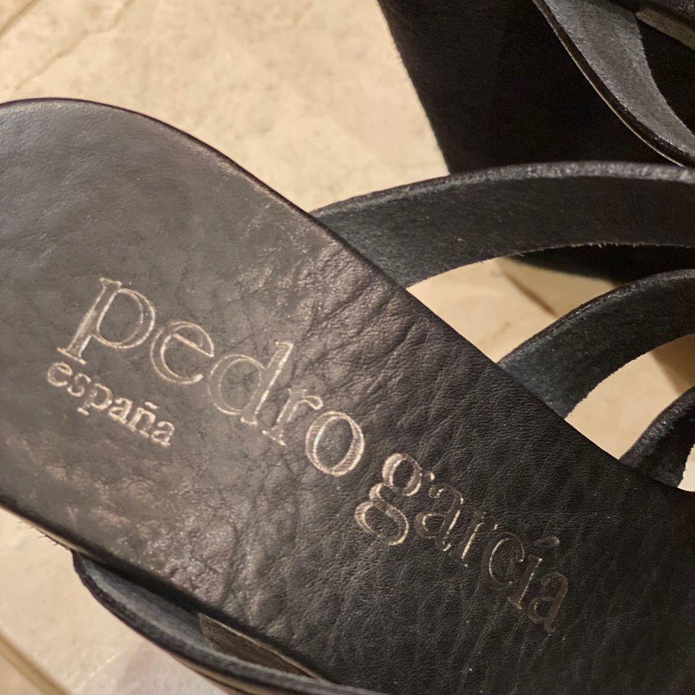 Pedro Garcia gladiator wedges